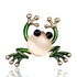 Crystal Rhinestone Kitty Cat Brooch & Pin Double Kittens Cute Brooches Jewelry Accessories For Women