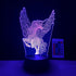 LED Night Light  Unicorn Series  3D Illusion Lamp