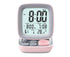 500mAh Alarm Clock Mute Battery Operated ABS Snooze Chargeable Digital Clock for babies - Pink