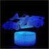 3D Optical Illusion Night Light Visual Creative LED Desk Lamp Remote and Touch Control 7 or 16 Color Changes USB Powered