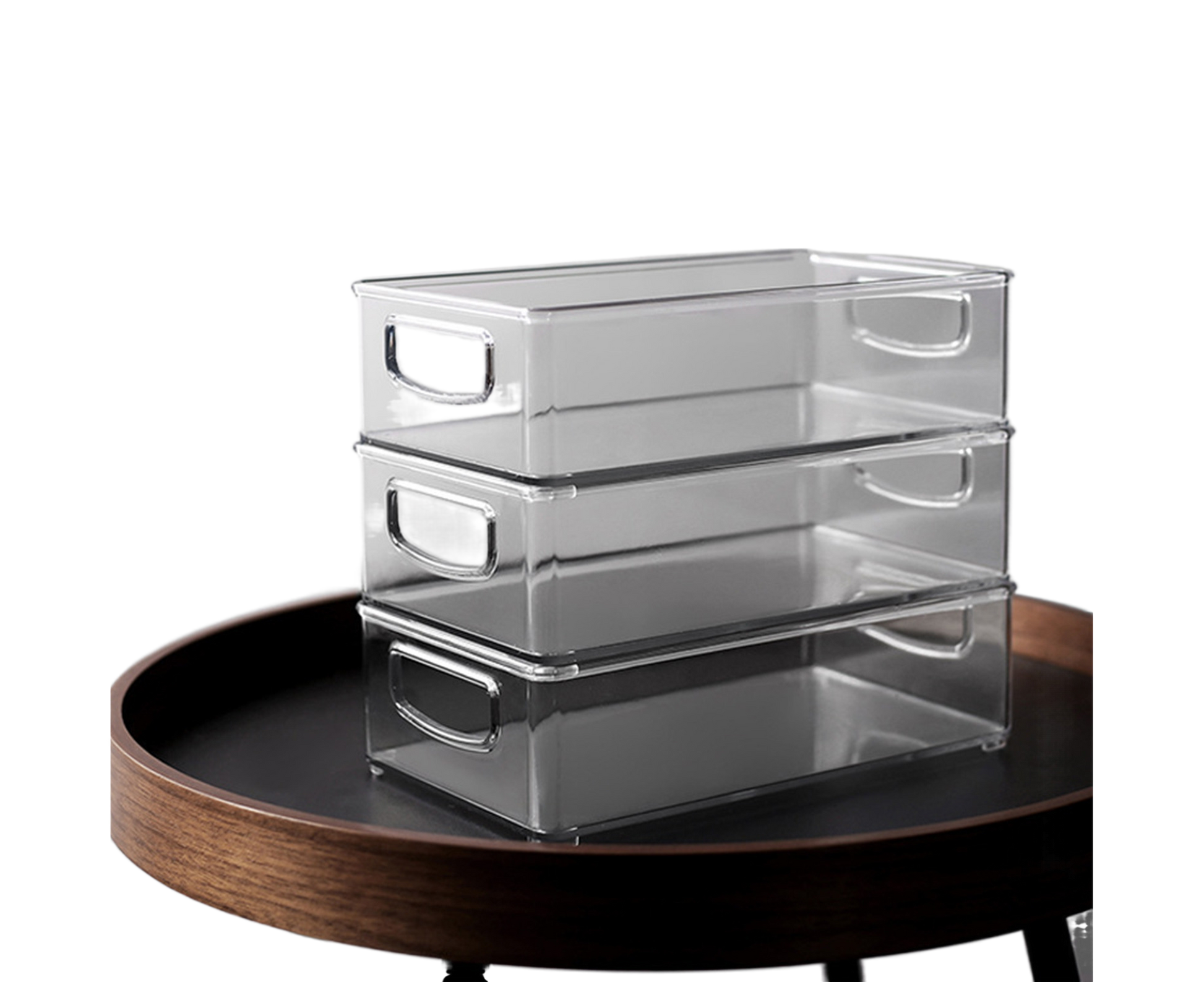 Refrigerator Organizer Bins Clear