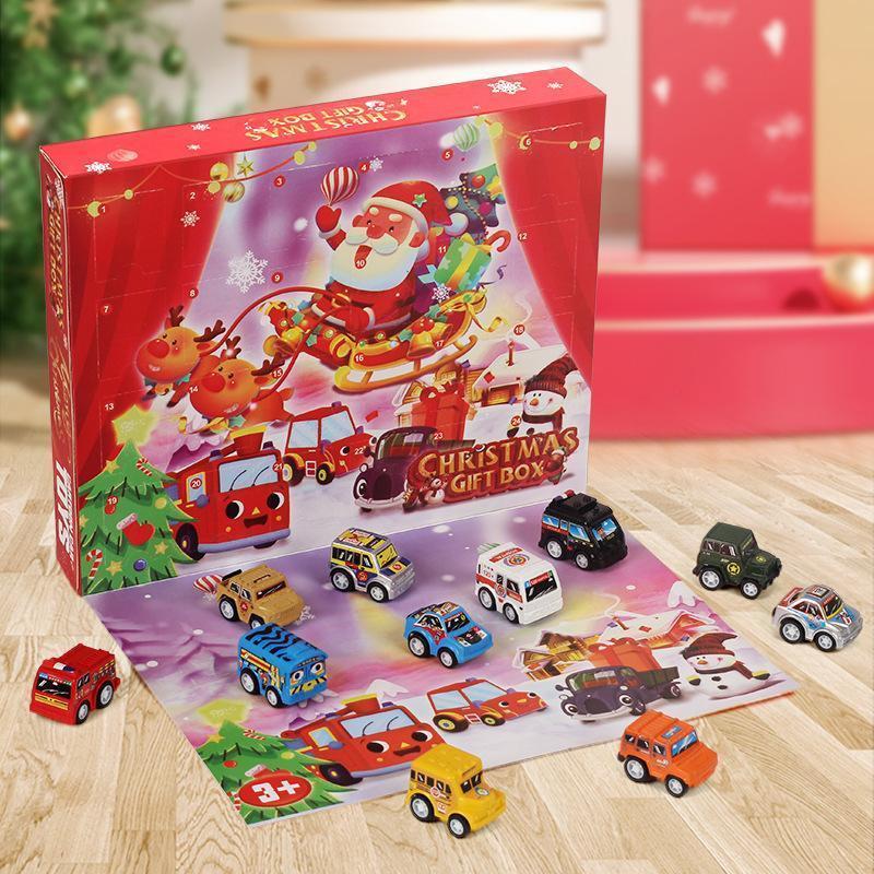 24pcs Car Advent Calendar For Christmas