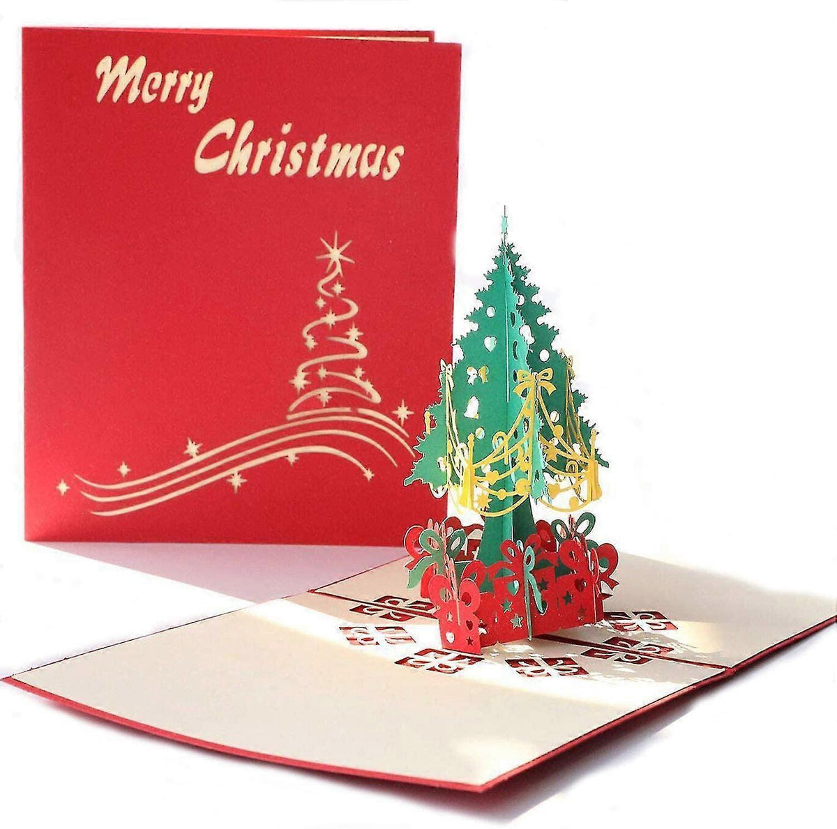 3d Christmas Cards, Pop Up Christmas Card, Christmas Greeting Cards With Envelopes, Best Gift For Christmas, Christmas Gift Card (christmas Tree)