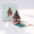 Christmas Card 3d Christmas Card Novel And Optimistic Gift New Year Gift (1 Christmas Tree 15*15cm)