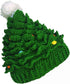 Unisex Christmas Winter Knitted Crochet Beanie Santa Hat Bearded Caps