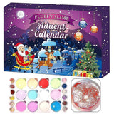 24pcs/set Crystal Clay Advent Calendar 2020 Countdown to Christmas for Babies Teens