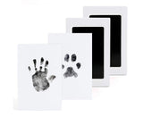4PCS Babies Handprint and Footprint,Babies Imprint Kit for babies 0-6 Months