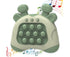 Finger Toys Fast Push Bubble Game- Fast Pop It Game, Bubble Pop Game,Interaction Pop Game Fidget Toy-Green