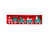 Wooden Christmas Train with 3 Carriages for Boys Girls Babies Festive Advent Calendar Decor Gift-Green