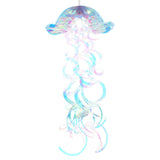 Iridescent Jellyfish Honeycomb Pendant Jellyfish Themed Hanging Ornament Jellyfish Decoration