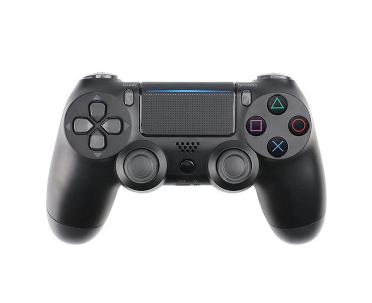 Wireless Game Controller Ps4 Controller Bluetooth Dual Head Head Handle Joystick Game Pad For The Game Console 4 - Black