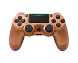 Wireless Game Controller Ps4 Controller Bluetooth Dual Head Head Handle Joystick Game Pad For The Game Console 4 - Bronze