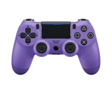 Wireless Game Controller Ps4 Controller Bluetooth Dual Head Head Handle Joystick Game Pad For The Game Console 4 - Electric light purple