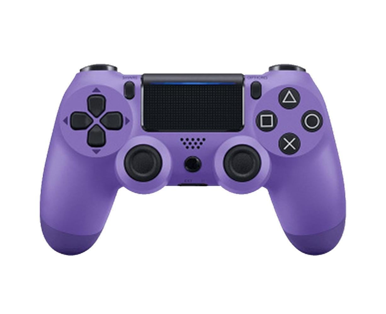 Wireless Game Controller Ps4 Controller Bluetooth Dual Head Head Handle Joystick Game Pad For The Game Console 4 - Electric light purple