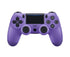 Wireless Game Controller Ps4 Controller Bluetooth Dual Head Head Handle Joystick Game Pad For The Game Console 4 - Electric light purple