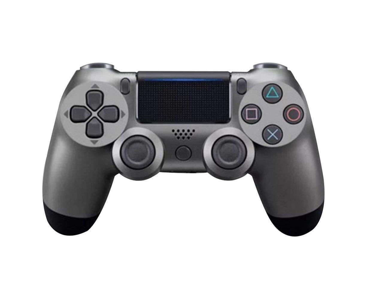 Wireless Game Controller Ps4 Controller Bluetooth Dual Head Head Handle Joystick Game Pad For The Game Console 4 - Golden black