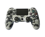Wireless Game Controller Ps4 Controller Bluetooth Dual Head Head Handle Joystick Game Pad For The Game Console 4 - Gray camouflage