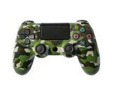 Wireless Game Controller Ps4 Controller Bluetooth Dual Head Head Handle Joystick Game Pad For The Game Console 4 - Green camouflage