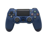 Wireless Game Controller Ps4 Controller Bluetooth Dual Head Head Handle Joystick Game Pad For The Game Console 4 - Midnight blue