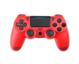 Wireless Game Controller Ps4 Controller Bluetooth Dual Head Head Handle Joystick Game Pad For The Game Console 4 - Red