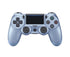 Wireless Game Controller Ps4 Controller Bluetooth Dual Head Head Handle Joystick Game Pad For The Game Console 4 - Titanium blue