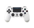 Wireless Game Controller Ps4 Controller Bluetooth Dual Head Head Handle Joystick Game Pad For The Game Console 4 - White
