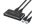 4 USB 2.0 Output Port Computer Sharing Hub Switcher Selector for Mac Chrome OS - Black