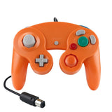 Wired Game Controller for NGC Console - Classic Design,Compatible with GameCube,Vibration Feature - Orange