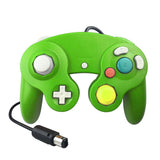 Wired Game Controller for NGC Console - Classic Design,Compatible with GameCube,Vibration Feature - Green
