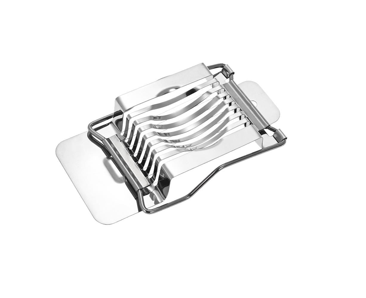 Kitchen Stainless Steel Egg Slicer Wire Egg Cheeses Chopper Dicer Cutter Tool for Salads Sandwiches