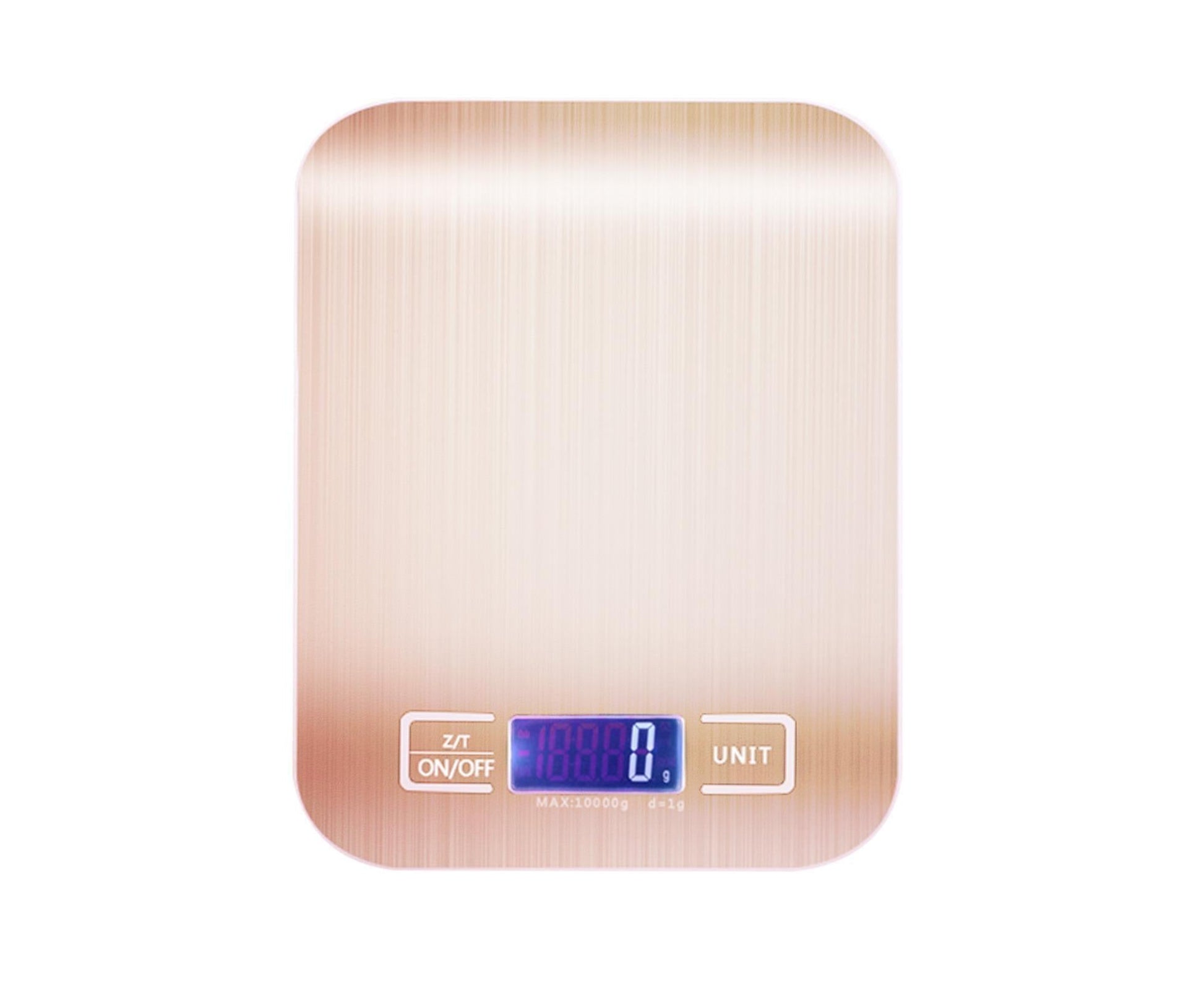 22lb Food Scale Digital Kitchen Scale LCD Display Scale Weight KG G oz ml lb for Baking and Cooking Stainless Steel Portable Food Scale 1g
