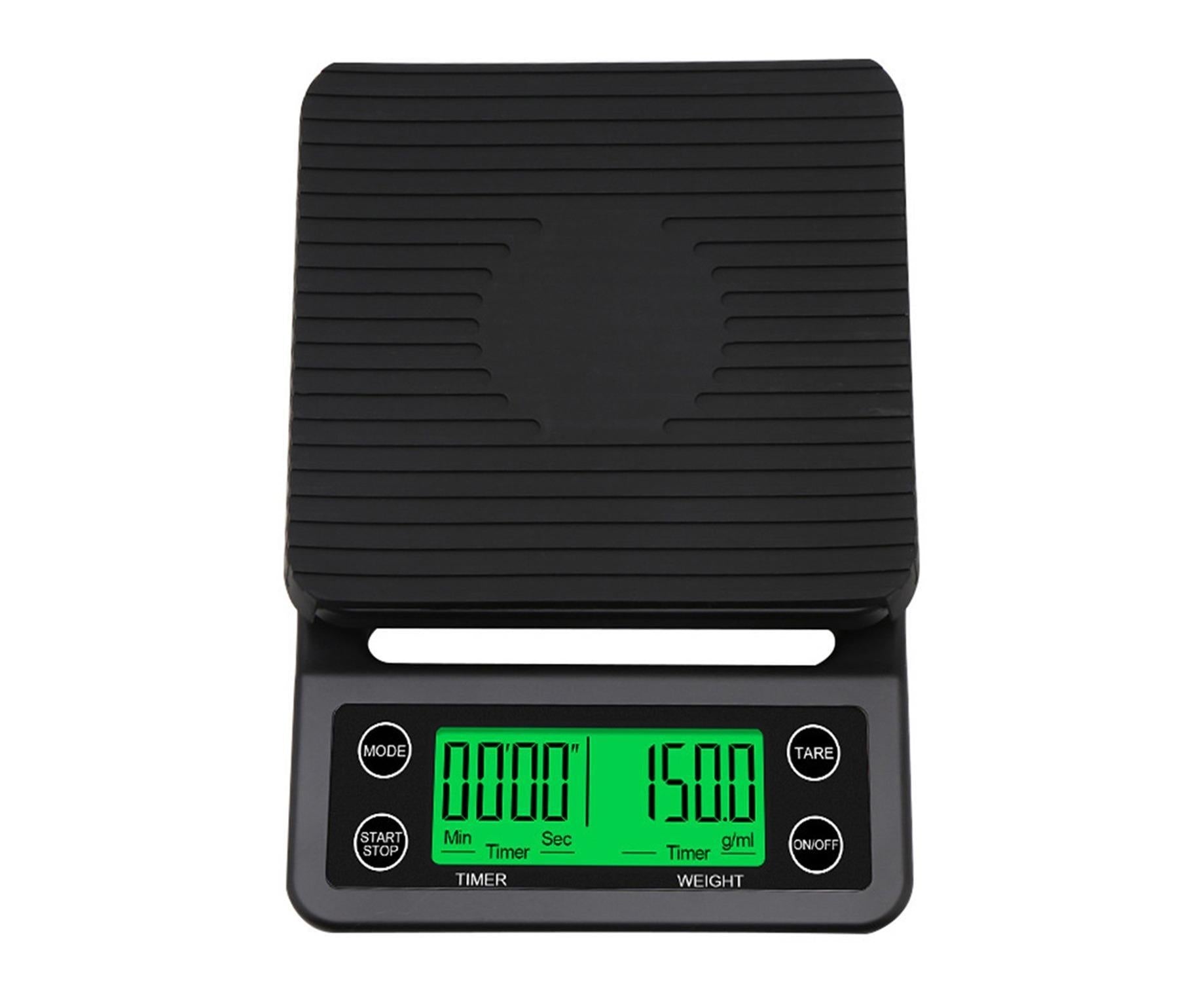 Accurate Electric Kitchen Scale,Coffee Scale with Timer High-precision Kitchen Scale Mini Electronic Platform Scale Food Weighing Scale