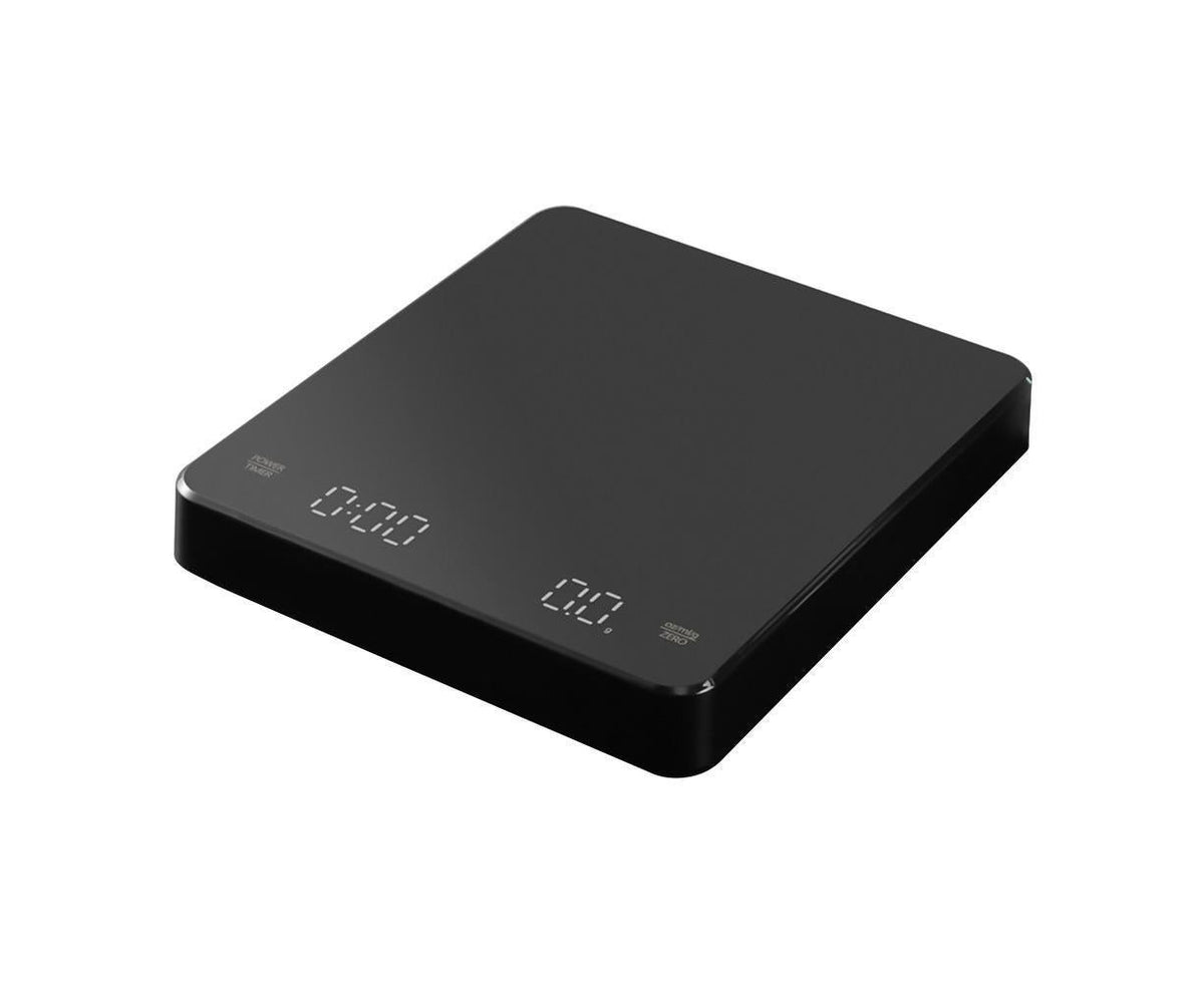 Digital Coffee Scale with Timer LED Screen Espresso Scale Built-in Battery 3kg Max.Weighing 0.1g High Precision Measures in oz/ml/g Kitchen