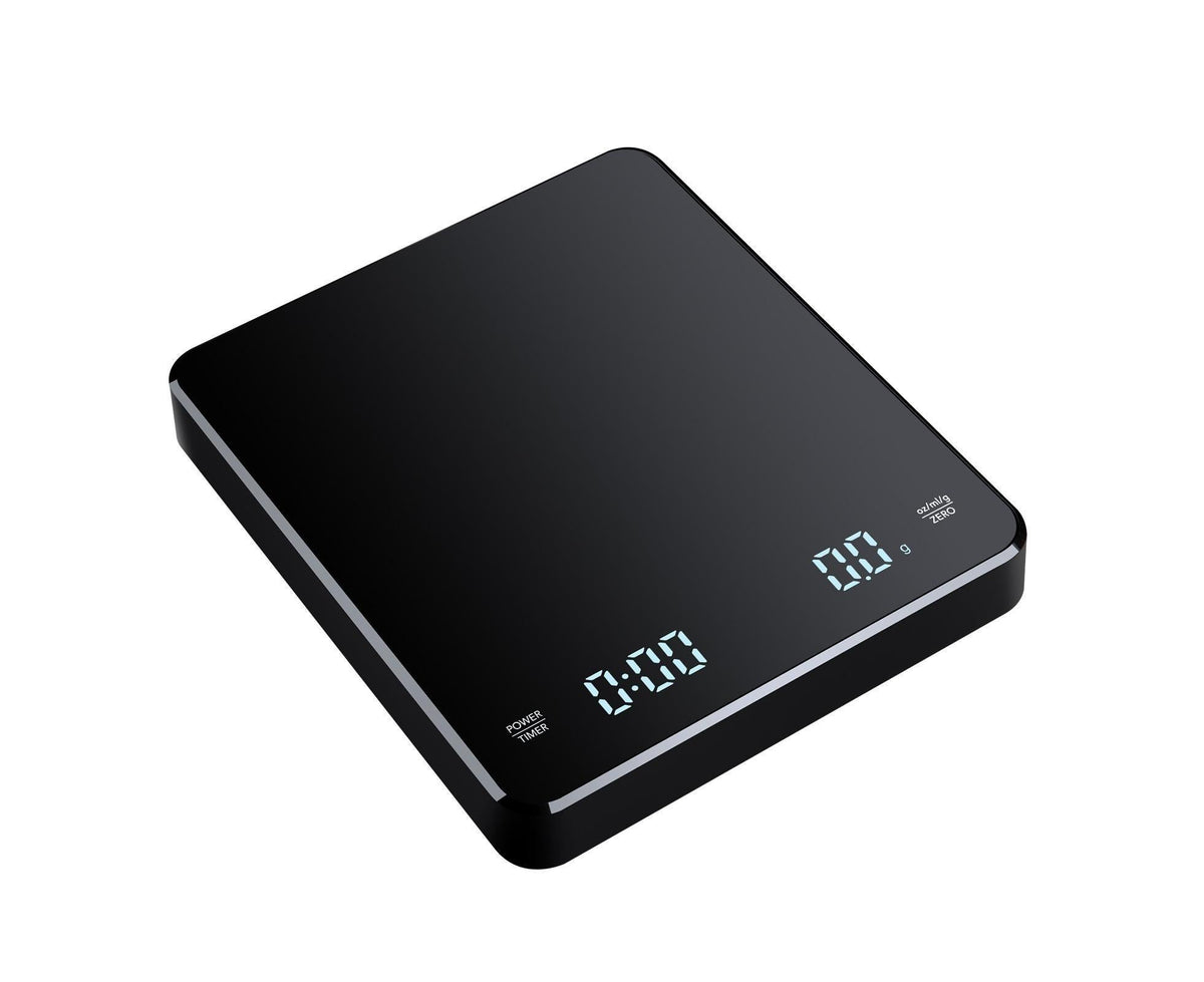 3kg/0.1g Digital Coffee Scale with Timer LED Screen Espresso Scales Rechargeable Electronic Kitchen Scale oz/ml/g High Precision Measuring