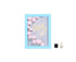 1 Set 5 Inch Photo Frame Patchwork Waterproof Thickened Decorative Foam Wall Hanging Photo Display Frame Household Supply - Blue