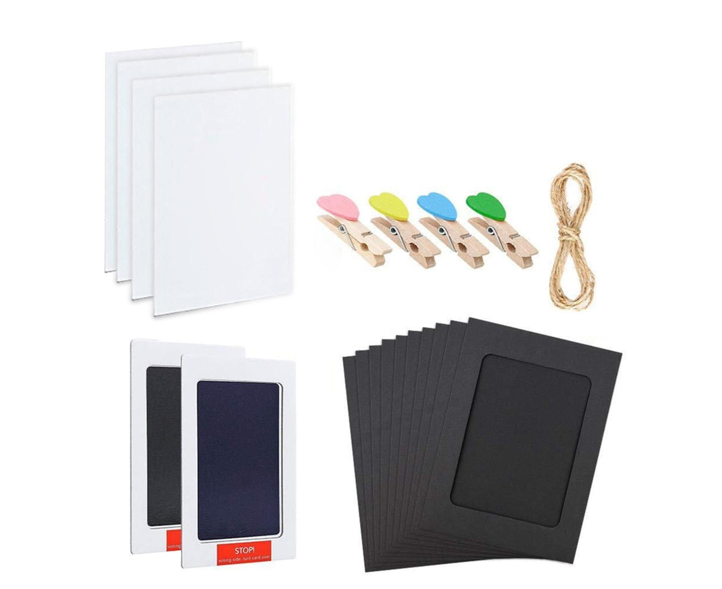 1 Set babies Handprint Pad Wash Free DIY Multi-purpose Pet Footprint Photo Frame with Ink Photography Prop
