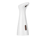 200ml Automatic Sanitizer Dispenser Quick Response Sensitive Hands Free Electric Large Capacity Dispense Soap Non-contact Sensor Leak-proof Soap Dispenser - White