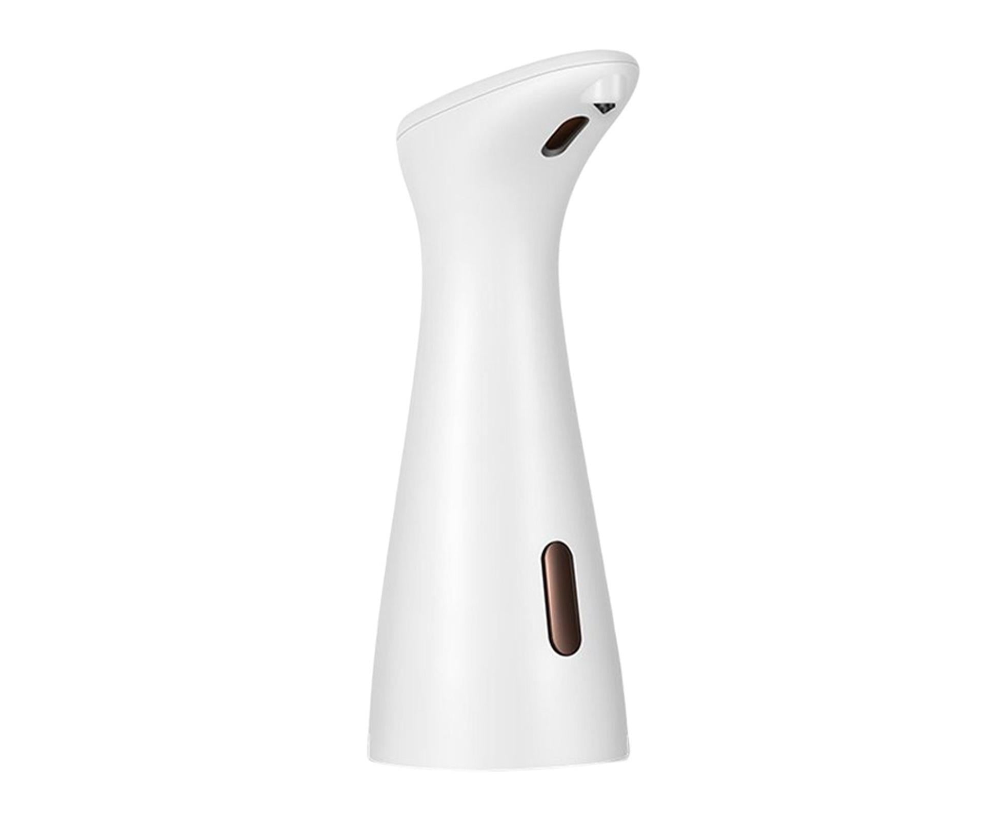 200ml Automatic Sanitizer Dispenser Quick Response Sensitive Hands Free Electric Large Capacity Dispense Soap Non-contact Sensor Leak-proof Soap Dispenser - White