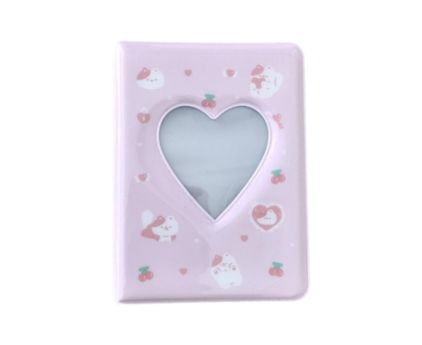 3 Inch 40 Pockets Card Book Waterproof Mini Cartoon Animal Photo Album Storage Pouch Dormitory Supplies