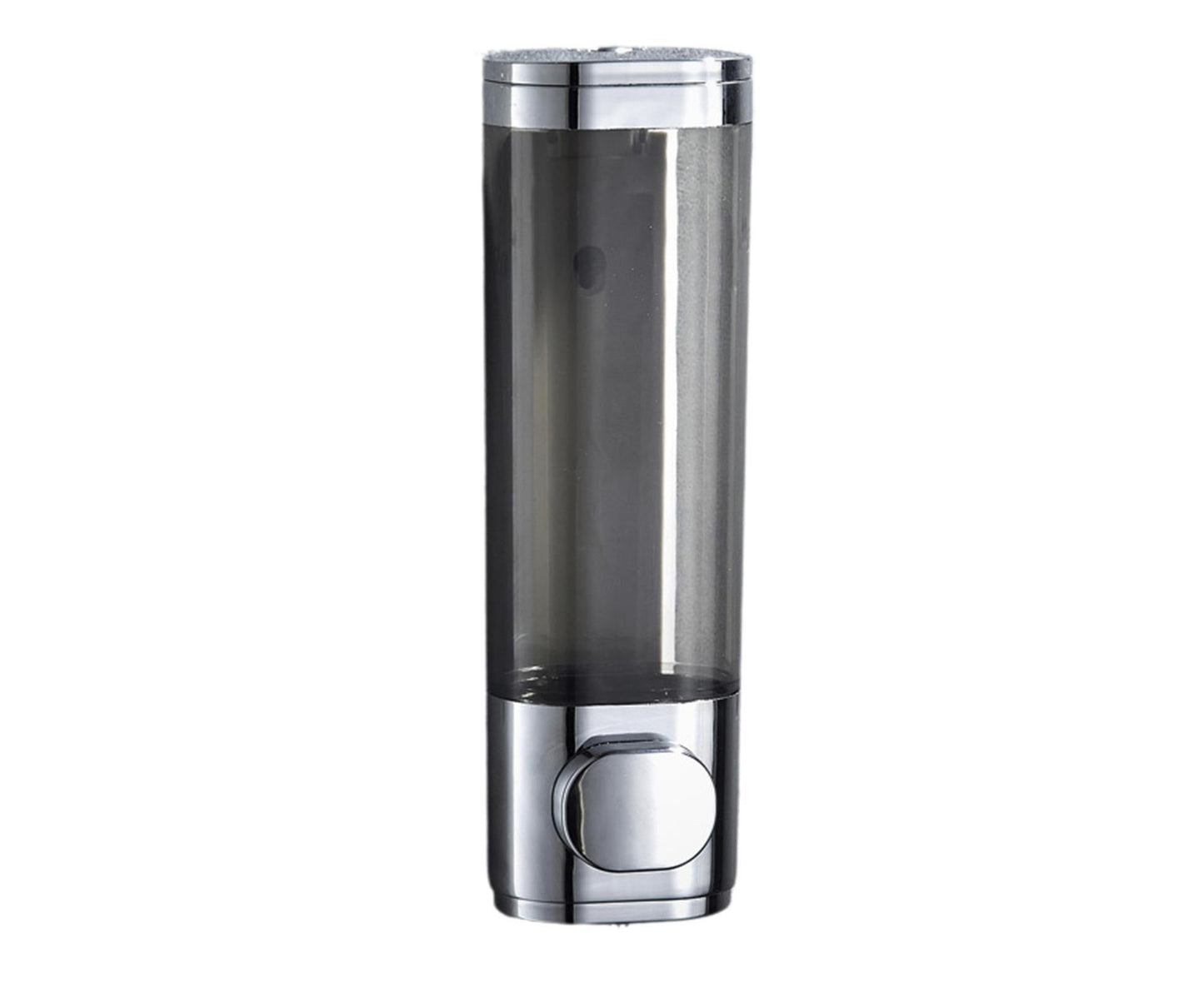 300ml 600ml Soap Dispenser Manual Press Bottle No Punching Long Strong Pump Transparent Body Wash Box Bathroom Accessories-Bilateral Silver