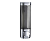 300ml 600ml Soap Dispenser Manual Press Bottle No Punching Long Strong Pump Transparent Body Wash Box Bathroom Accessories-Bilateral Silver