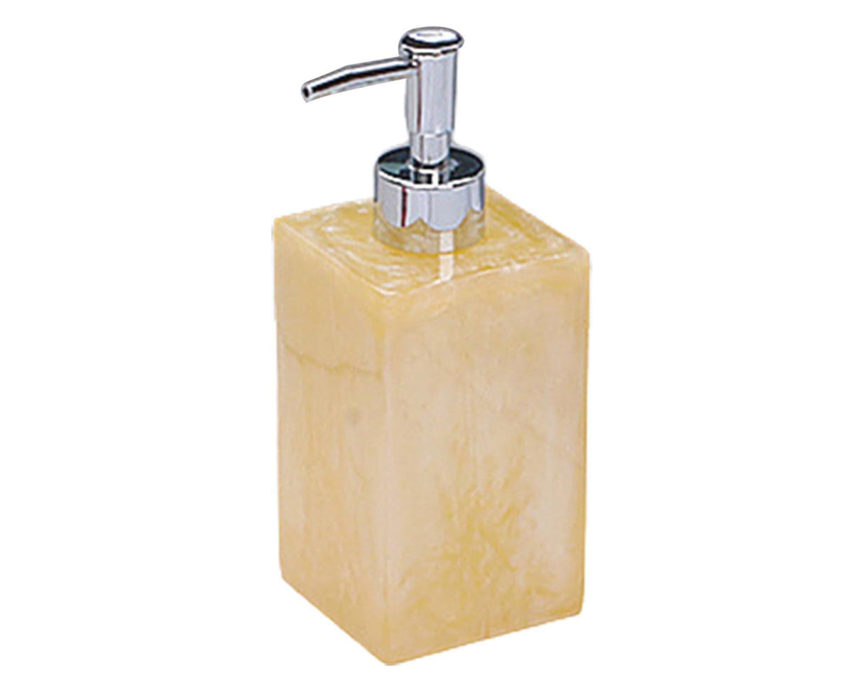 500ml Empty Hand Sanitizer Bottle Refillable Versatile Resin Marbling Press Lotion Dispenser for Bathroom