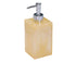 500ml Empty Hand Sanitizer Bottle Refillable Versatile Resin Marbling Press Lotion Dispenser for Bathroom