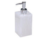 500ml Empty Hand Sanitizer Bottle Refillable Versatile Resin Marbling Press Lotion Dispenser for Bathroom