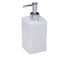 500ml Empty Hand Sanitizer Bottle Refillable Versatile Resin Marbling Press Lotion Dispenser for Bathroom