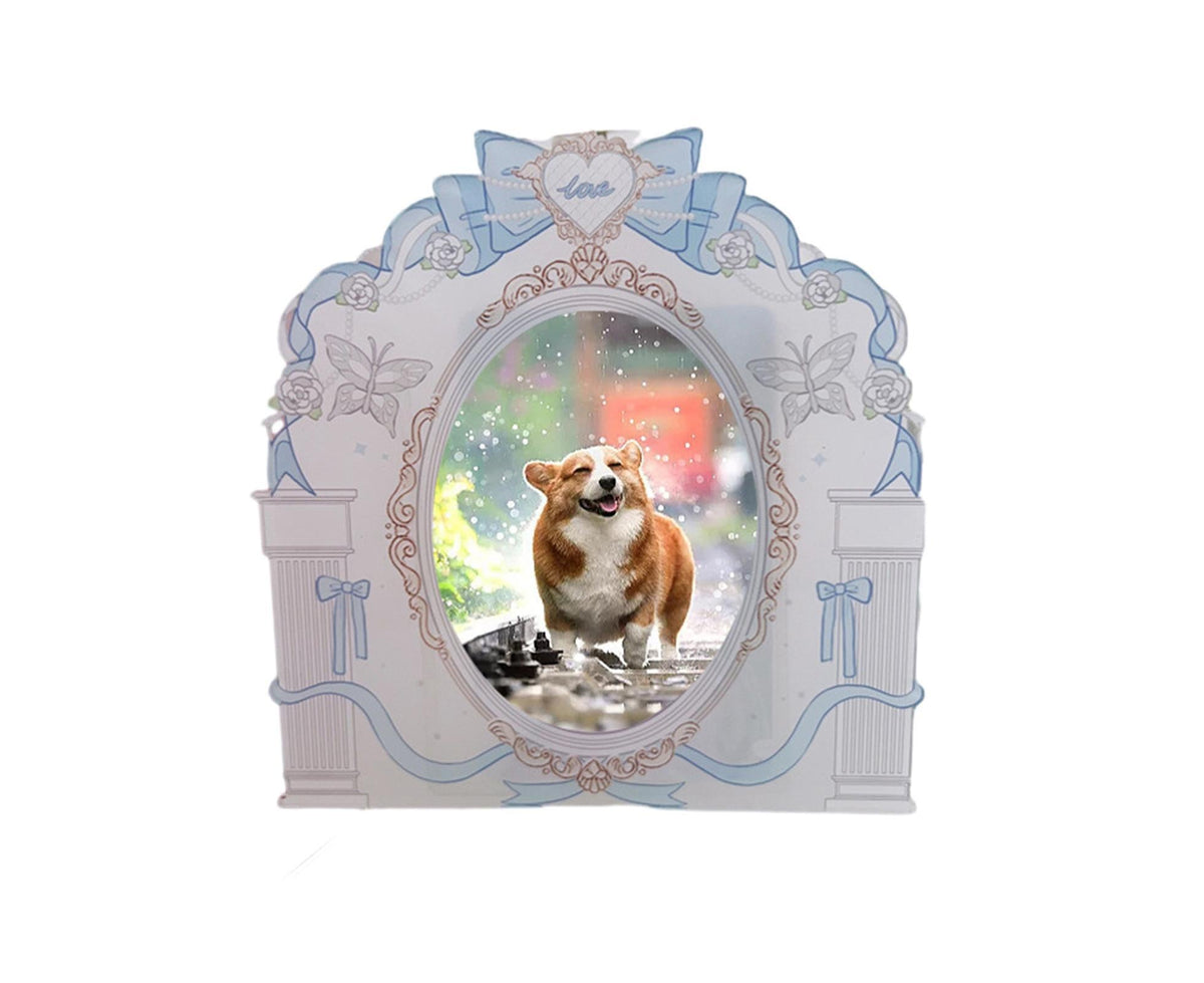 Acrylic Standing Photo Frame Stylish Desktop Decor Sturdy Dustproof Waterproof for Your Favorite Photos