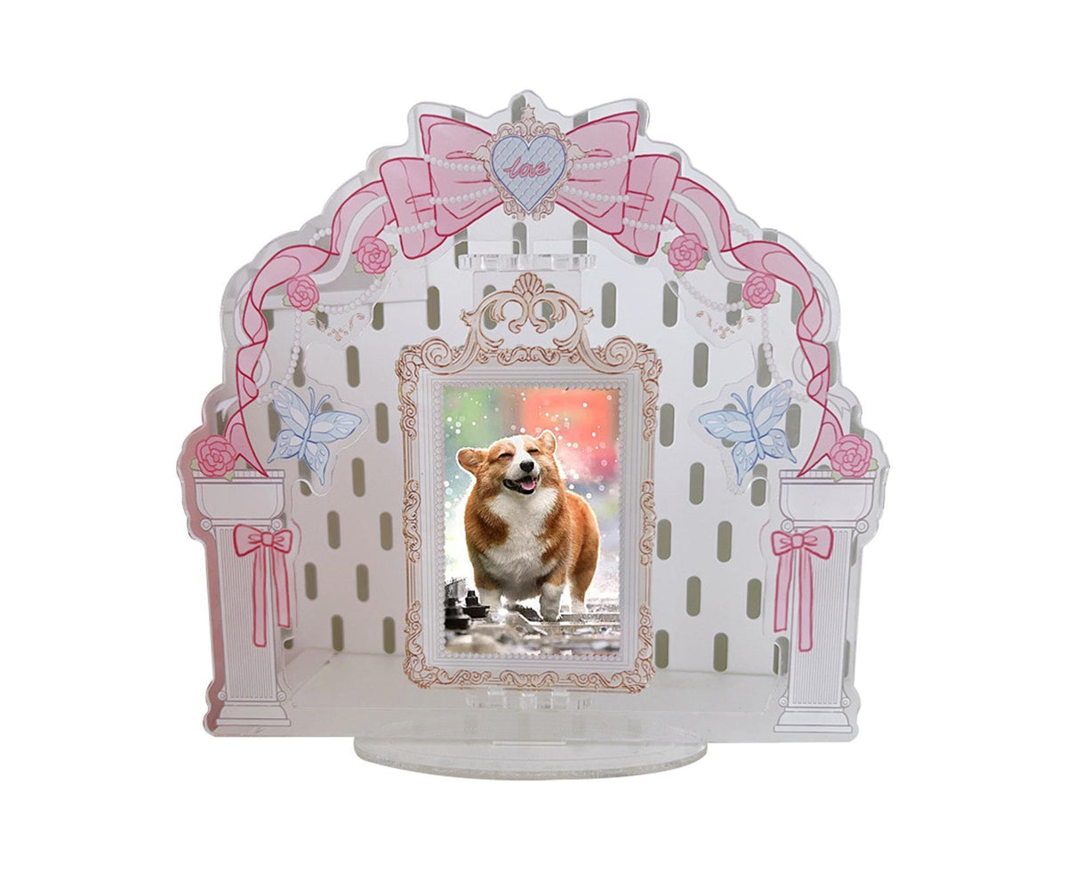 Acrylic Standing Photo Frame Stylish Desktop Decor Sturdy Dustproof Waterproof for Your Favorite Photos