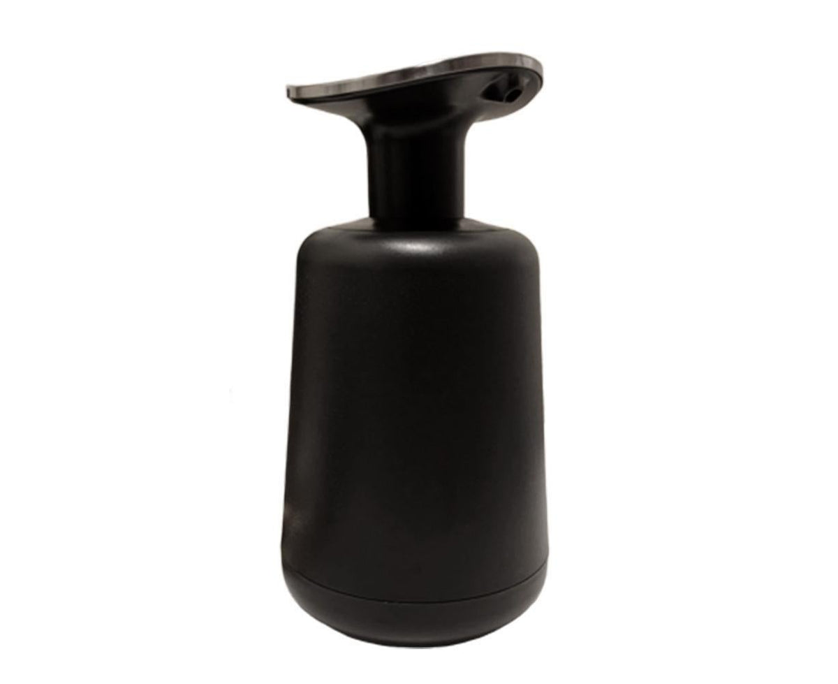 Bathroom Kitchen Lotion Shampoo Liquid Soap Dispenser Plastic Storage Bottle-Black