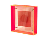 Dazzling Acrylic Photo Frame Ornaments Printing And Framing Creative Picture Frame Display DIY Wash Photos Home Decor - Red