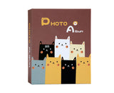 Hardcover Photo Album Large Capacity 100 Clear Pockets DIY Family Wedding Anniversary Picture Collection Photo Holder Home Suppliesrick Red